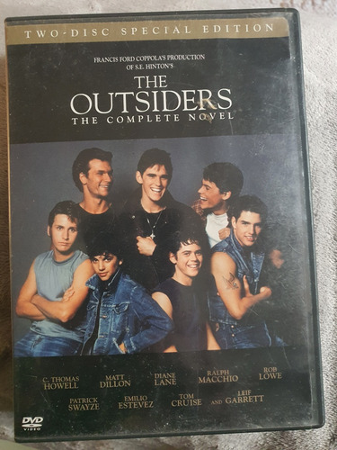 Dvd The Outsiders Rebeldes 1983 Francis Ford Coppola 