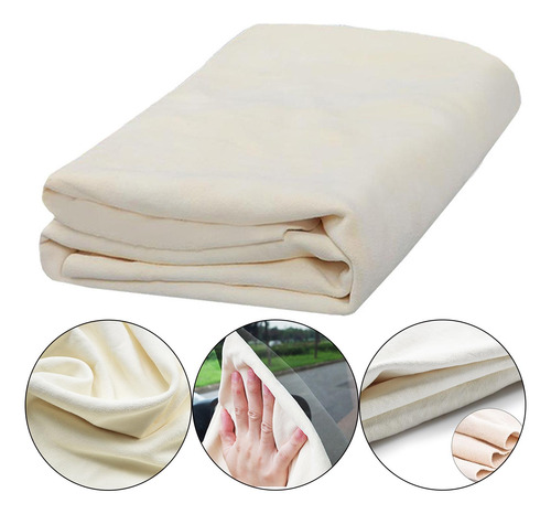 Paño De Secado De Gamuza Para Coche, Secado 40x60cm