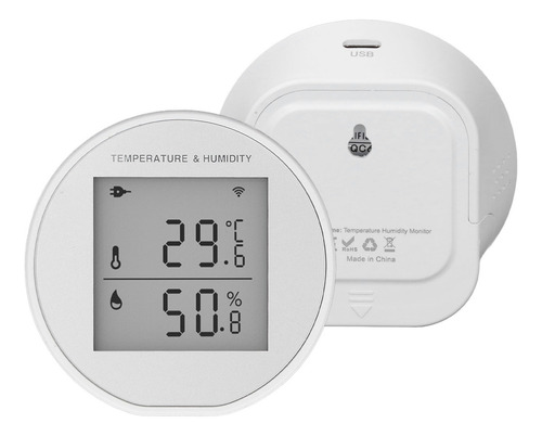 - Sensor De Temperatura Y Humedad Interior Smart Room