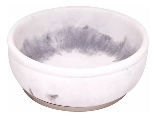 Jabonera De Marmol Hometreds Gris 12 Cms Decoracion
