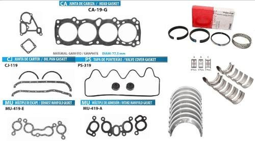 Kit Juntas Anillos Metales Biela Bancada Tsuru I Y Ii 84-94