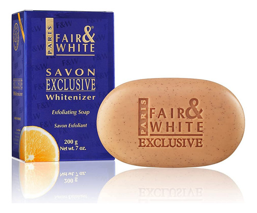 Fair And White - Jabn Exfoliante Exclusivo  7 Oz / 200 G  Ba