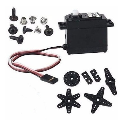 Imagen 5 de 5 de Servomotor Ds04-nfc Rotacion Continua 5.5kg, Arduino Pic Avr