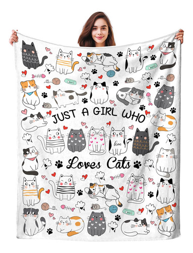 Stapop Regalos De Gato Para Mujeres, Mantas De Gato Para Ama