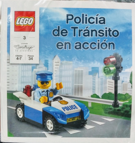 Lego Policia De Tránsito En Acción 34 Piezas * Yump