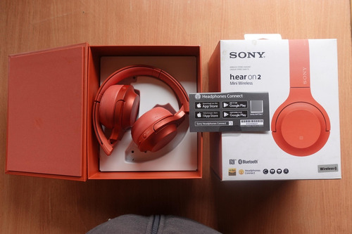 Audífonos Sony Wh-h800 Hear On Mini Plegables Inalambricos