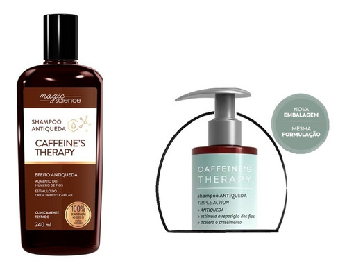 Melhor Shampoo Café Antiqueda E Crescimento Capilar Original