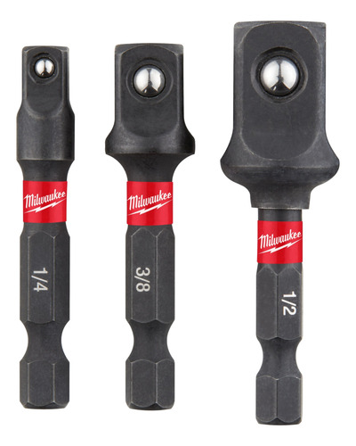 Adaptadores Dados Shockwave De 3 Piezas Milwaukee 48-32-5033