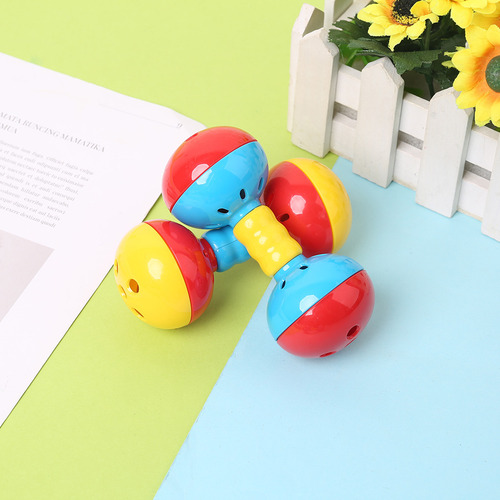 (l) Bird Toys Coloridos Plastics Interactive Dual Ball Parro
