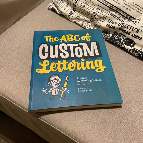 Libro Diseño The Abc Of Custom Lettering Idioma Inglés