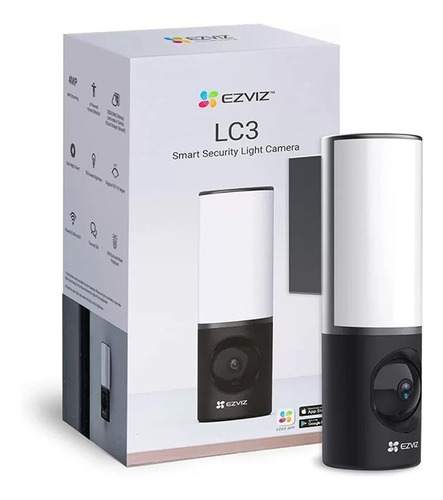 Camara Ip Wifi 4mp Ezviz Con Luz Y Sirena Full Color 24/7