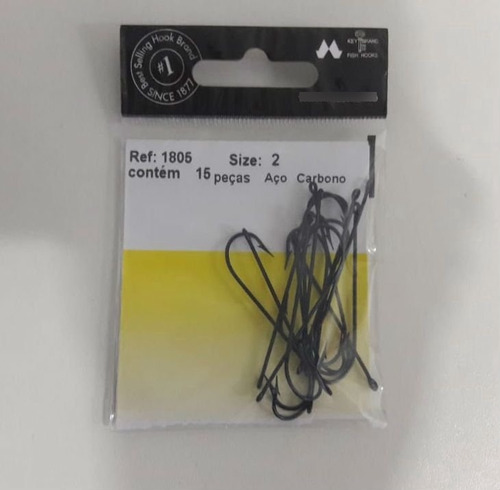 Anzol 1805 N02 Com 15 Mustad