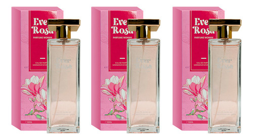3 Eau De Parfum Vaporisateur Natural Spray - Ever Rosa