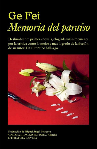 Memoria Del Paraiso-ge Fei-adriana Hidalgo Editora