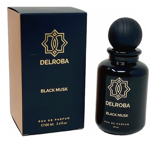 Delroba Black Musk Eau De Parfum 100 Ml Para Hombre
