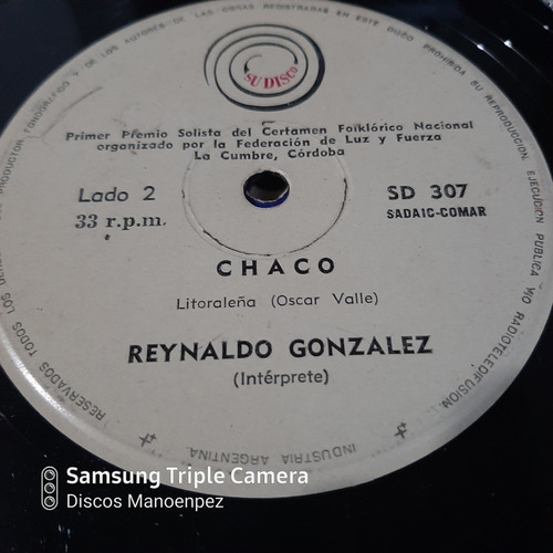 Simple Reynaldo Gonzalez Su Disco C20