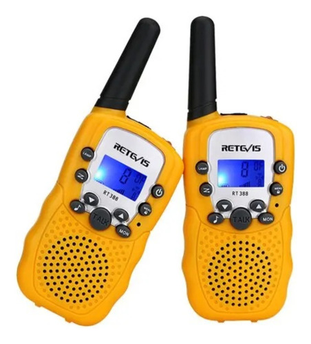 Radio Comunicador Boquitoquis Niña Y Niño X2 Recargable