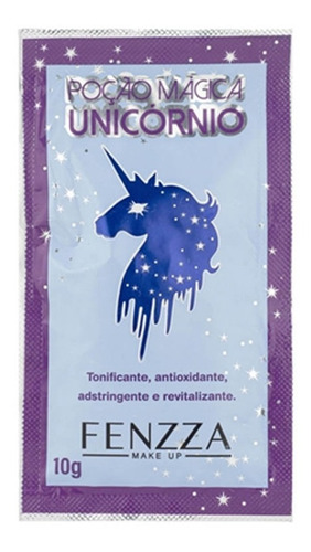 Imagem 2 de 2 de Poção Mágica Unicórnio Sache Fenzza Atacado Kit Com 25 Un