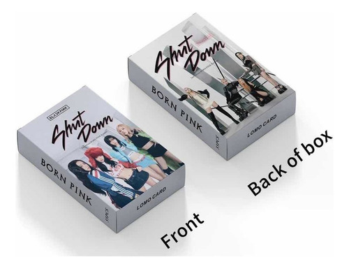 55 Photocards Para Blackpink - Edición Shut Down