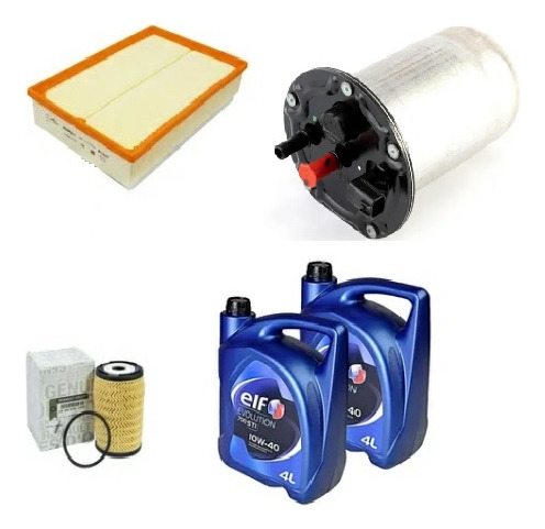 Kit Filtros + 8l Aceite Elf 10w40 Renault Master M9t 2.3 Dci