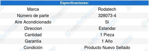 Banda Accesorios 206 1.4l L4 00 A 09 Rodatech 5626658