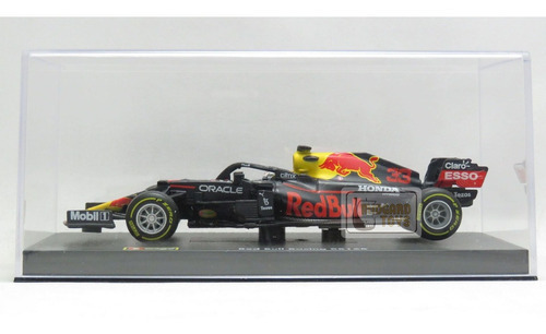 Red Bull RB16b Verstappen #33 Acrílico Fórmula 1 1/43 Burago