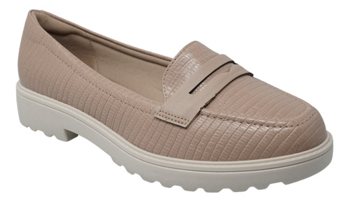 Cerrado Casual Beige Zapatos Mujer Modare 7357100