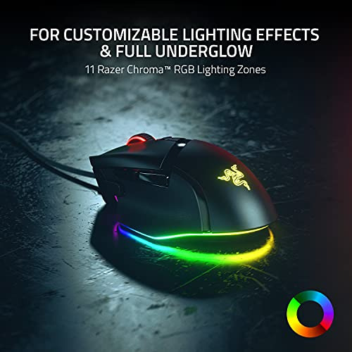 Razer Basilisk V3 Pack: Mouse Ergonmico Y Bungee Chroma