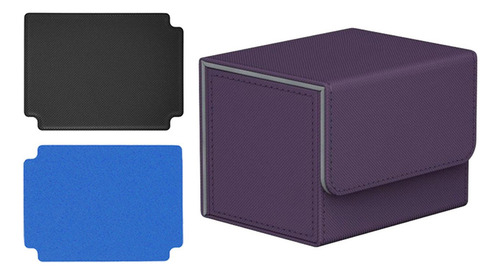 M Caja For Baraja De Cartas Coleccionables, Morada