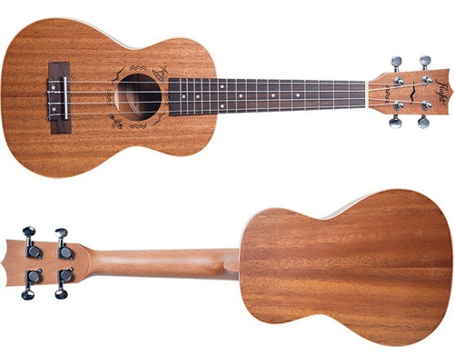 Ukelele Concierto Con Funda Flight Duc323 # Color Natural