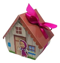 Comprar Cotillón. Caja Casa Masha Y El Oso. Paw Patrol. Peppa Pig