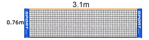 Red De Fútbol Portátil, Red De Tenis De 3,1 M