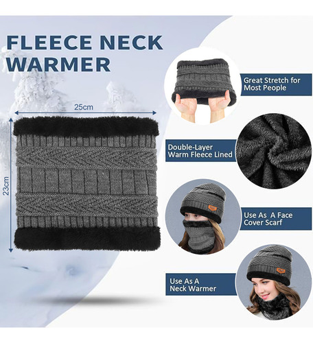 Wang Gorro Bufanda Guantes Calcetines Con Térmico Forro