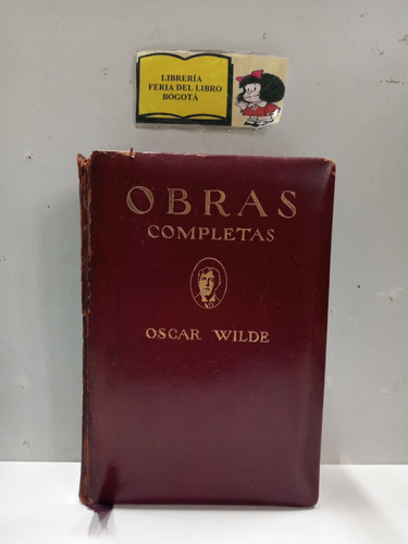 Obras Completas - Tomo 3 - Óscar Wilde - Cuero - 1943