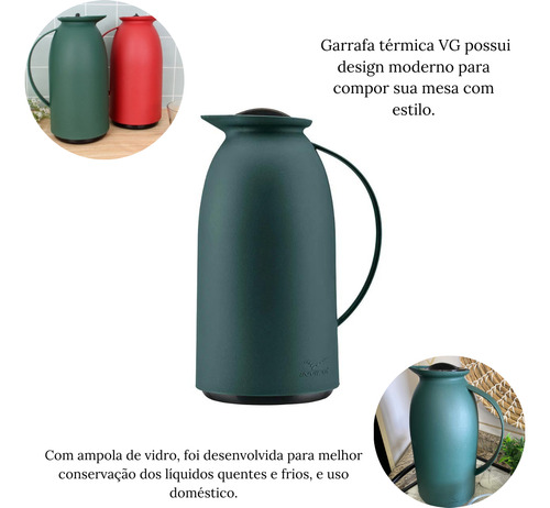 Garrafa Térmica Vg 750ml Invicta