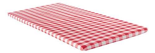 Mantel Rectangular Ajustado Cubierta De Mesa Con Borde