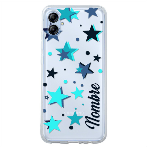 Funda Para Galaxy Estrellas Personalizada Con Tu Nombre