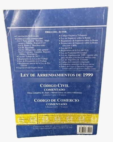 Imagen 3 de 3 de Ley Del Impuesto Sobre La Renta Libro Nuevo (fisico)