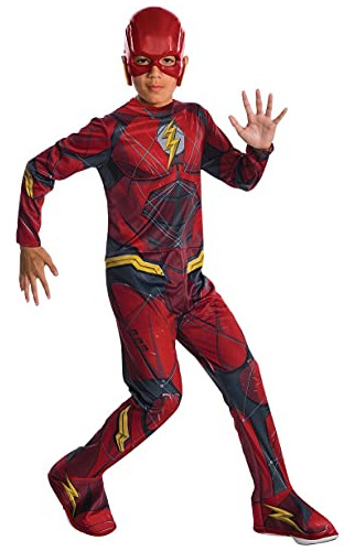 Traje De Rubie Boys Justice League The Flash Costume, Large,