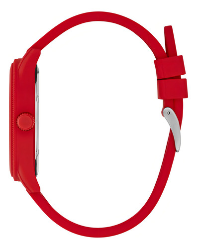 Reloj Guess Para Hombre Caballero Dorado Negro Campbell Correa Rojo