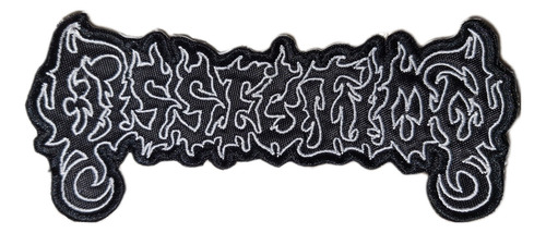 Set De 9 Parches Bandas Heavy Thrash Metal Bordados Negro Death Black Metal