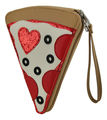 Fiesta De Pizza  Slice Del Pastel Pepperoni Bolso De Pizza W