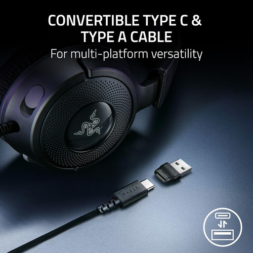 Auriculares Para Juegos Con Cable Razer Kraken V4 X: Control