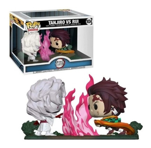 Funko Pop Demon Slayer Tanjiro Vs Rui #1034