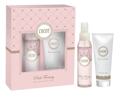 Cocot Pack Pink Fantasy Body Splash + Body Lotion 