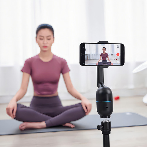Soporte para teléfonos inteligentes Selfie con tecnología de IA de Obsbot Me, seguimiento del color negro