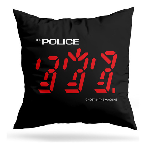 Cojin Deco The Police Ghost (d0352 Boleto.store)