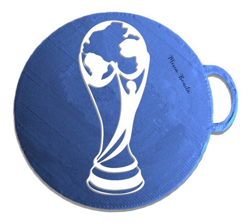 Copa Mundial - Plantillas 8 Cm - Cafe Reposteria Futbol Fifa