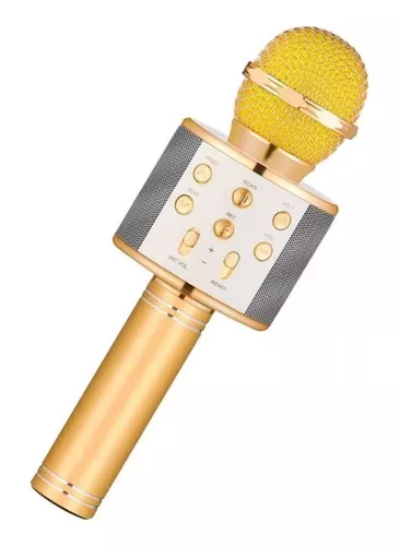 Microfono Karaoke Suono Dorado