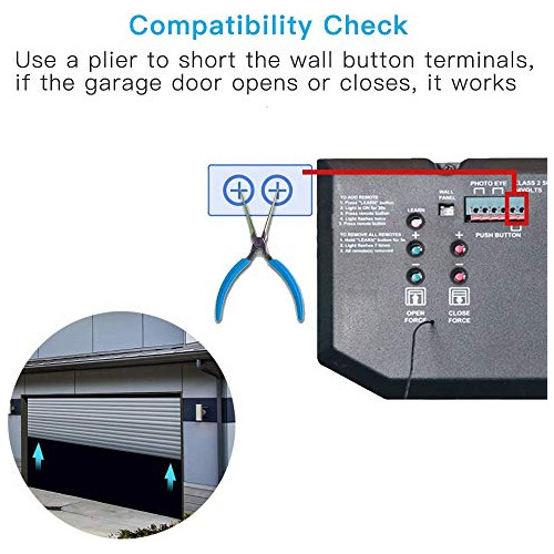 Controlador De Apertura De Puerta De Garaje Loratap Smart Wi